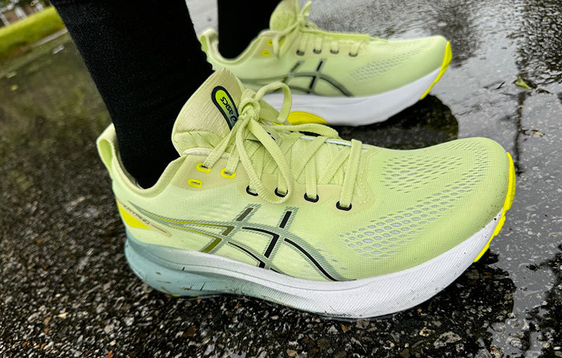 Asics Gel Kayano 31 не тонут в воде 