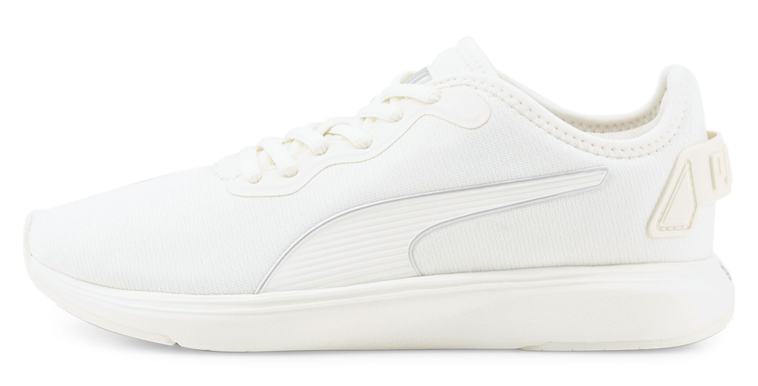 puma all white tennis shoes