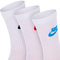 Nike sportswear everyday essential crew socks 3 pairs dx5025 911 5